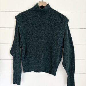 Prologue womens’s teal sweater with neat detail sleeve size medium